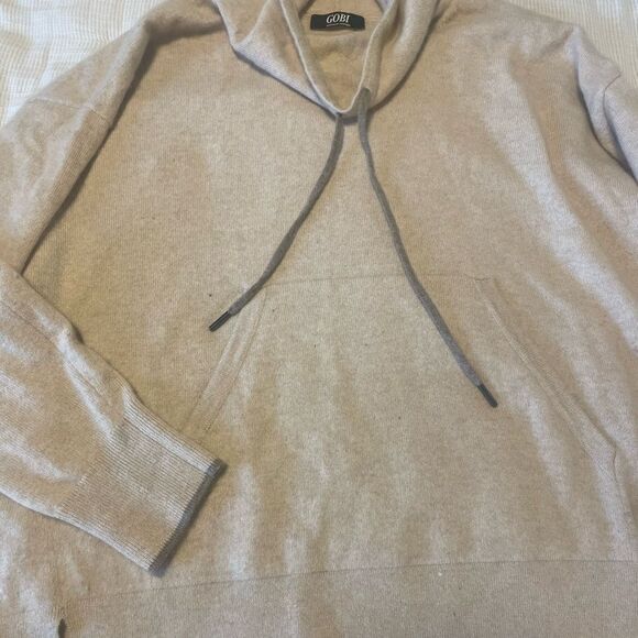 GOBI beige cashmere women’s lounge set, size XS - Picture 10 of 11